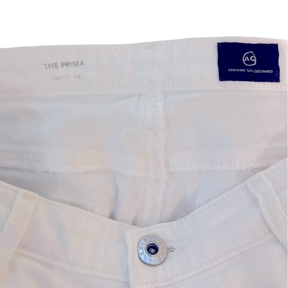 Adriano Goldschmied the prima cigarette leg white stretch premium denim size 31 - Picture 12 of 14